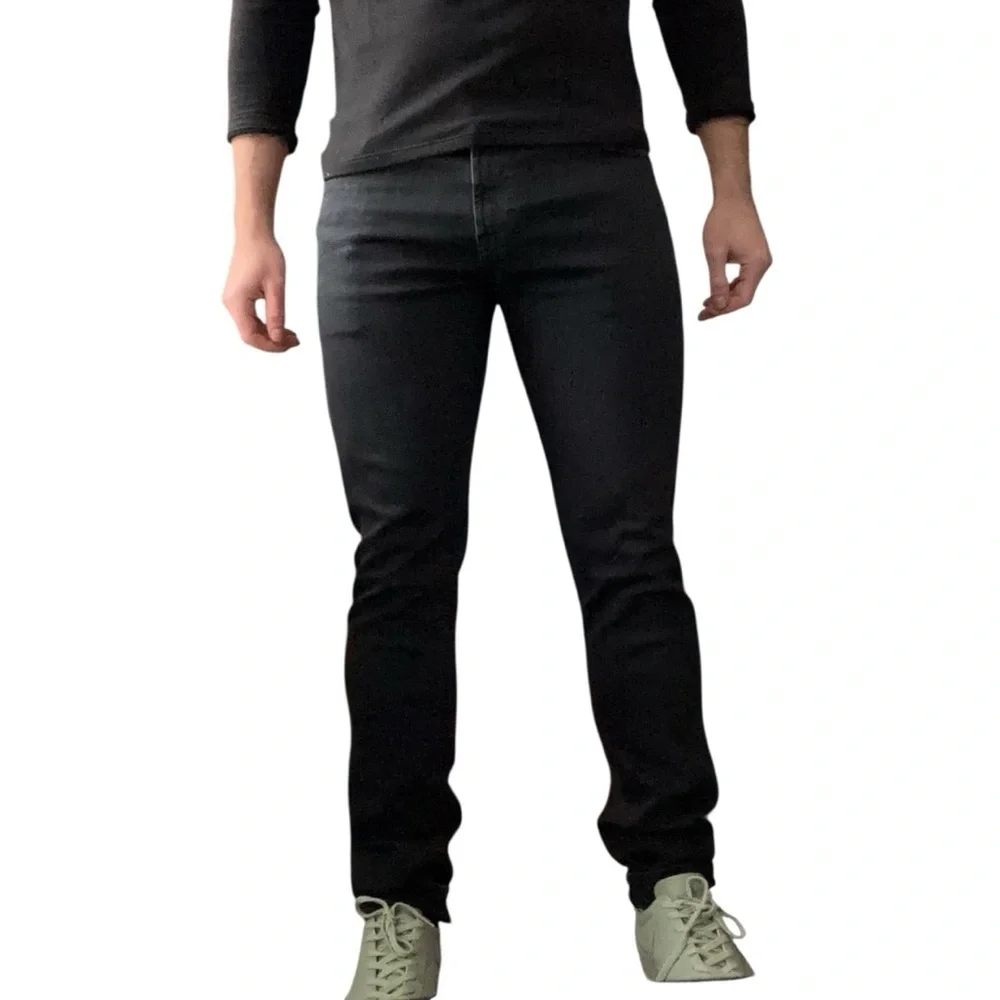 AG Jeans Tellis Modern Slim Fit Stretch Jean Denim Size 31x33 Black